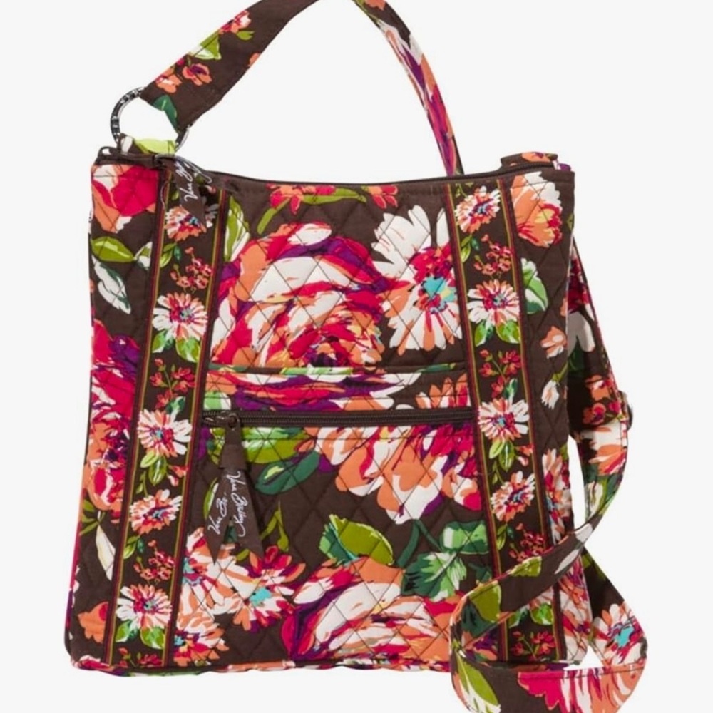NWOT Vera Bradley English Rose Hipster Shoulder Bag